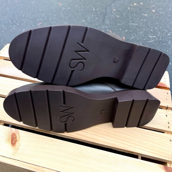 Stuart Weitzman Brown Combat Boots - Picture 7 of 8